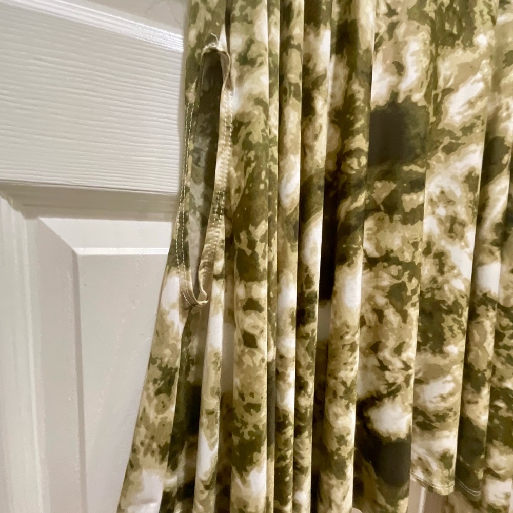 Blush Olive and Cream Tie-Dye Tunic - Picture 7 of 8